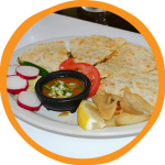 Quesadilla Traditional with Meat